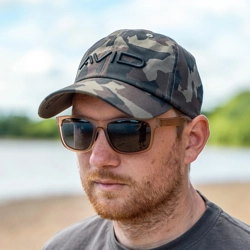 Avid Carp Distortion Baseball Cap Dark-Camo